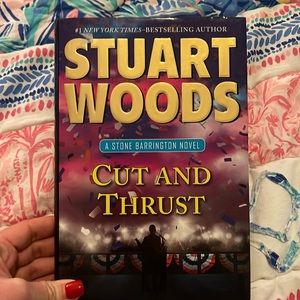 Cut and Thrust by Stewart Woods hard cover novel